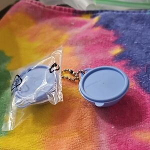 Tupperware Light Blue Key & Card Holder